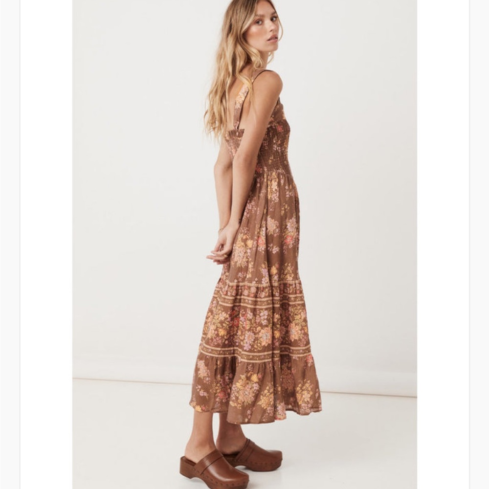 Spell & the Gypsy Collective Meadowland Linen Dress size XS EXCELLENT - Picture 5 of 15